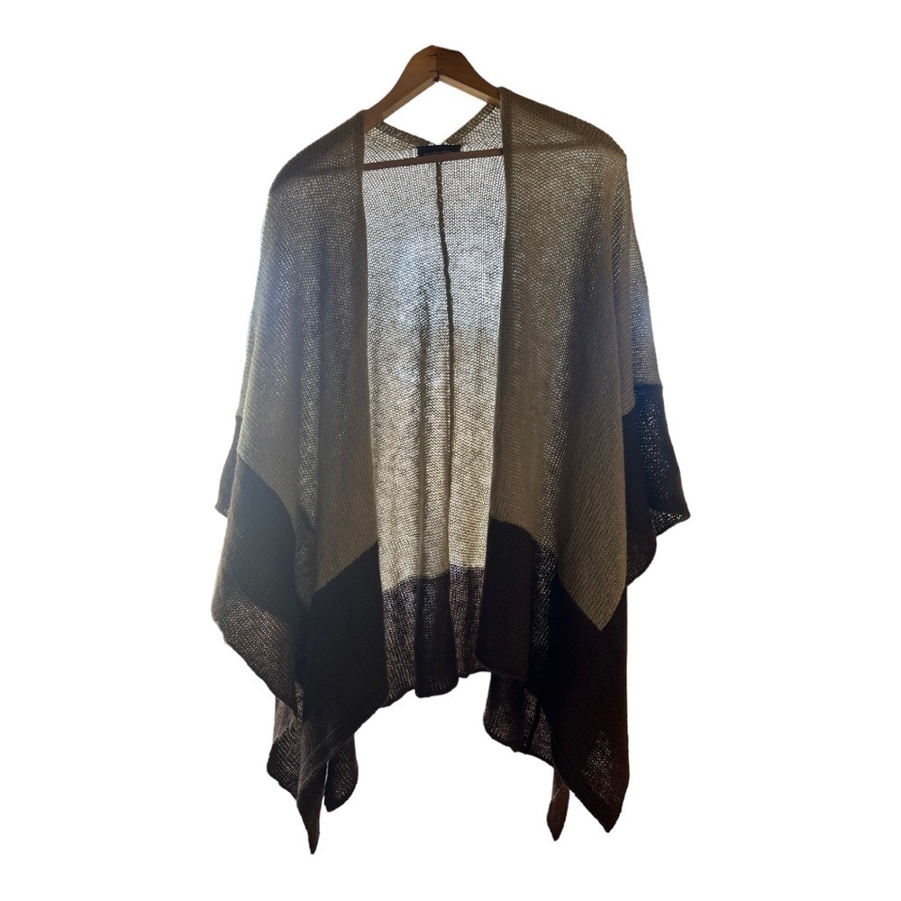 Wooden Ships open draped kaftan kimono sweater NWOT size S-M